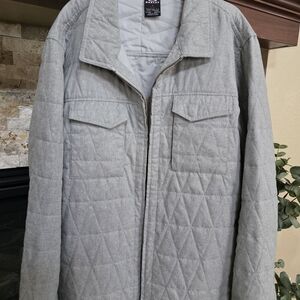 Oakley Men's Light Gray Quilted Jacket